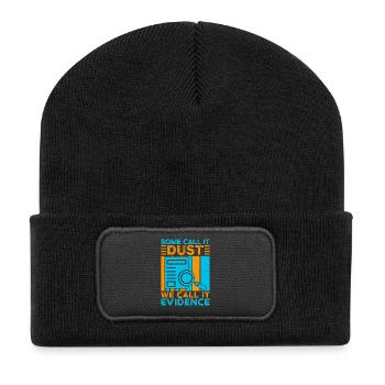 Forensic Science Major Call It Evidence Forensics - Recycled Patch Beanie - black - Front