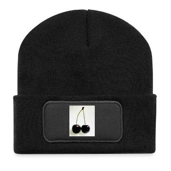 Cherry - Recycled Patch Beanie - black - Front