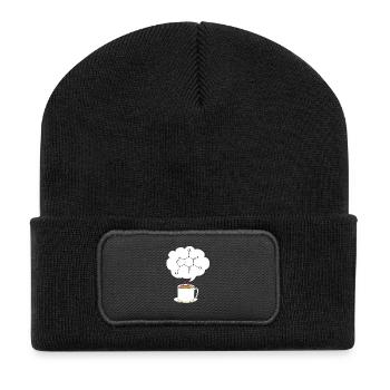 Chimie Science Physique Laboratoire Formule structurelle - Beanie recyclé à patch - noir - Devant