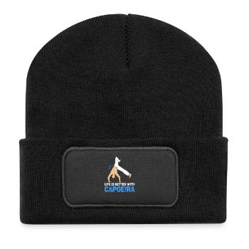 Capoeira - Beanie recyclé à patch - noir - Devant