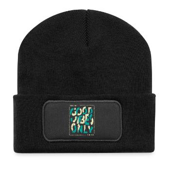 1970 Birthday 1970 Vintage 1970 Gift 1970 - Recycled Patch Beanie - black - Front