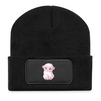 Sheep - Recycled Patch Beanie - black - Front