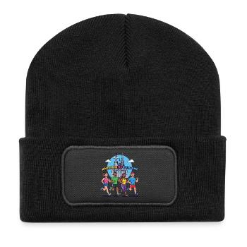 No Pain No Cologne - Recycled Patch Beanie - black - Front