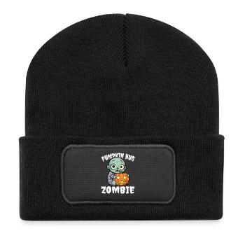 CÂLIN CITROUILLE ZOMBIE - ZOMBIE HALLOWEEN - Beanie recyclé à patch - noir - Devant