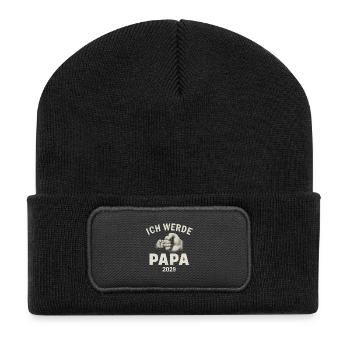 I'm going to be a dad in 2029 - Recycled Patch Beanie - black - Front