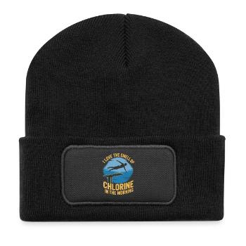 Diving diving board - Recycled Patch Beanie - black - Front