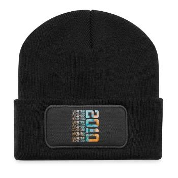 ÉDITION LIMITÉE 2010 16 ANS 16E ANNIVERSAIRE - Beanie recyclé à patch - noir - Devant