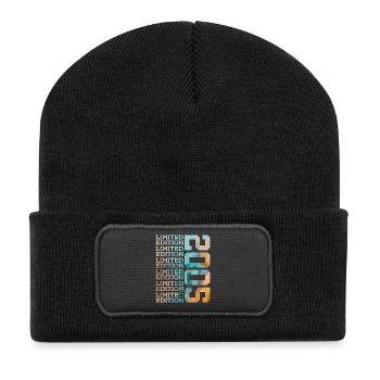 ÉDITION LIMITÉE 2005 21 ANS 21E ANNIVERSAIRE - Beanie recyclé à patch - noir - Devant