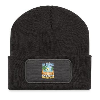 Bodyboarding Bodyboarder - Recycelte Patch Beanie - Dunkelgrau - Vorne