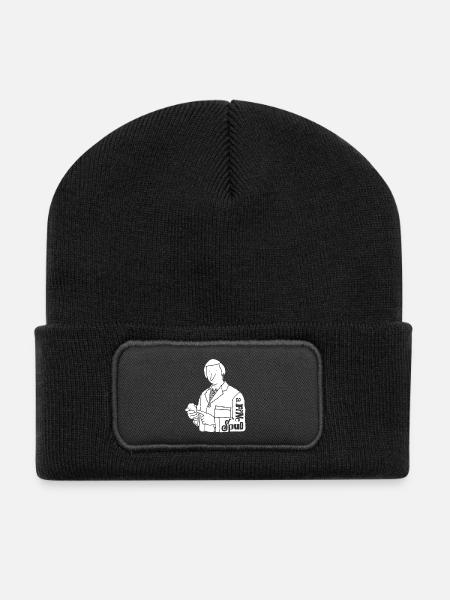A Fine Spud - Recycled Patch Beanie - black