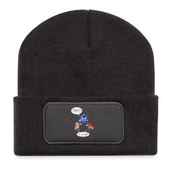 Professeur de chimie drôle – Elents du tableau périodique - Beanie recyclé à patch - charbon - Devant