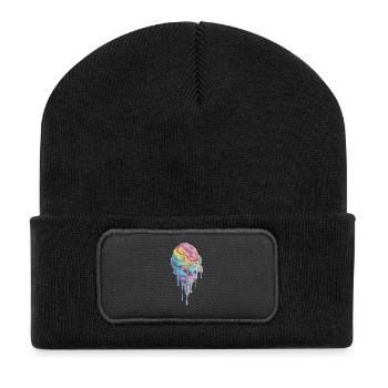Eiscreme Eis - Recycled Patch Beanie - black - Front