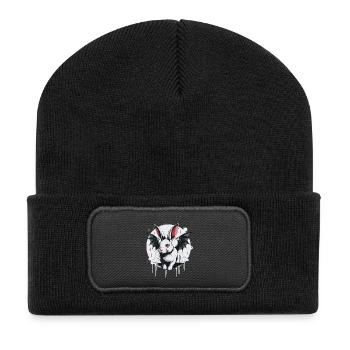 Mystic Rabbit Dragon Mix - Recycled Patch Beanie - black - Front