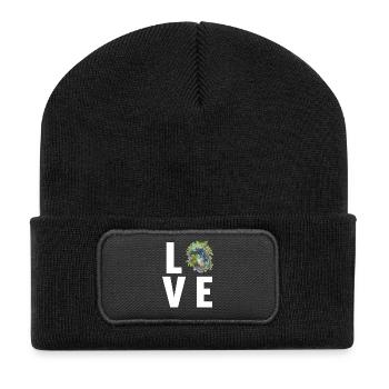 Tokay Geckos Tokay Gecko - Recycled Patch Beanie - black - Front