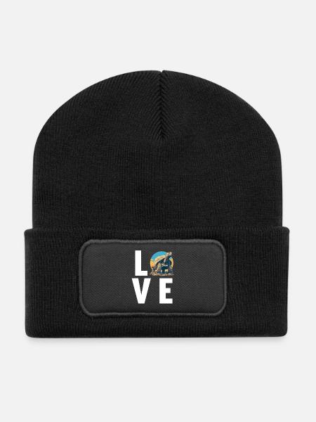 Tortoises Tortoise - Recycled Patch Beanie - black