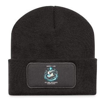Quest Log: 12 Unfinished Cosplays | Cosplay - Recycled Patch Beanie - dark grey - Front