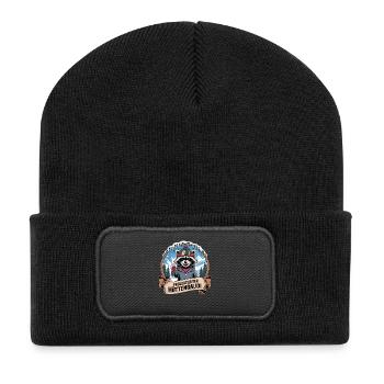 Team Party Ski Holiday Ski & Snowboarder Après Ski - Recycled Patch Beanie - black - Front