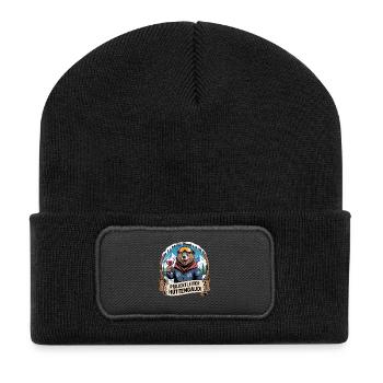 Team Party Ski Holiday Ski & Snowboarder Après Ski - Recycled Patch Beanie - black - Front