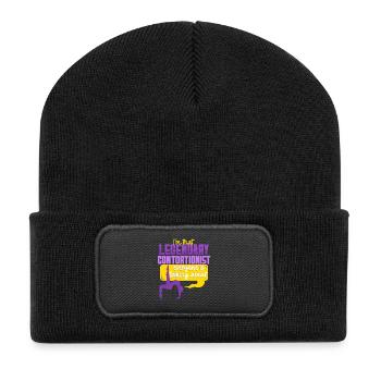 Kontorsionist Kontorsion Legendary Contortionist - Recycled Patch Beanie - black - Front