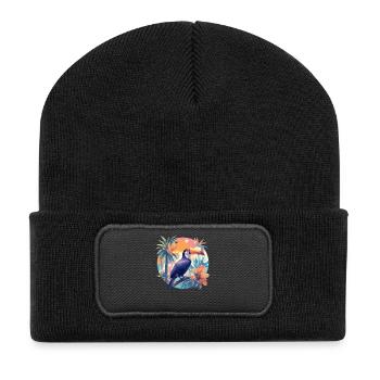 Toucans Toucan - Recycled Patch Beanie - black - Front