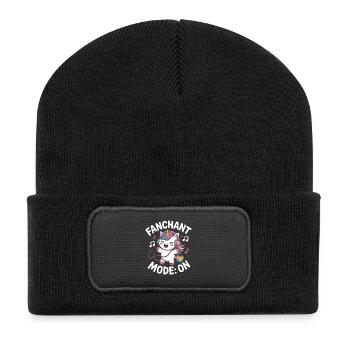 K-Pop Fanchant Corée Musique - Beanie recyclé à patch - noir - Devant