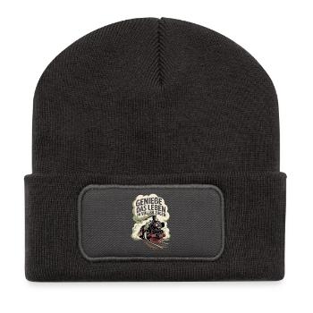 Railway Enjoy life to the fullest Railway - Recycled Patch Beanie - dark grey - Front