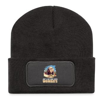 Wombats Wombat - Recycled Patch Beanie - dark grey - Front