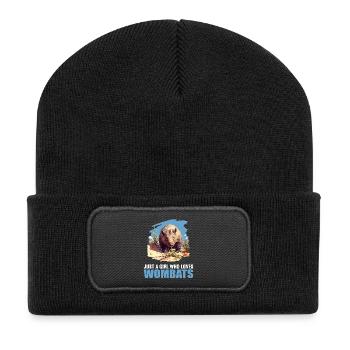 Wombats Wombat - Recycled Patch Beanie - black - Front