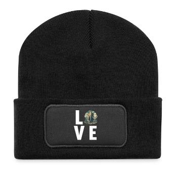 Mammouths Mammouth - Beanie recyclé à patch - noir - Devant