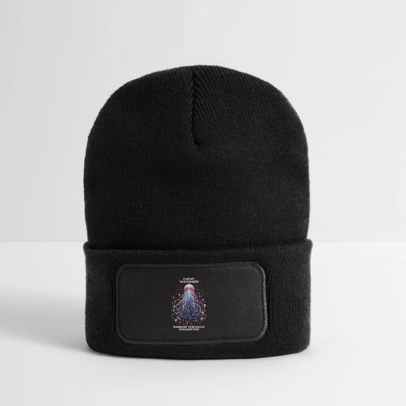 Event Triggered: Random Tentacles | Jellyfish Recycled Patch Beanie