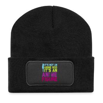 Anime Manga Otaku Kawaii Japan Cosplay Comic - Recycled Patch Beanie - black - Front