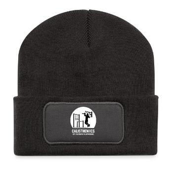 Calisthenics My Favorite Playground Fitness Gym - Recycled Patch Beanie - dark grey - Front