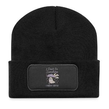 Creepy Sweet Pastel Goth Kawaii Halloween Cute - Recycled Patch Beanie - black - Front