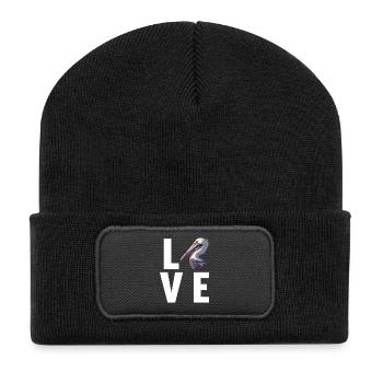 Pelicans Pelican - Recycled Patch Beanie - black - Front