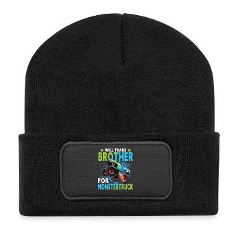 Monster truck - Recycled Patch Beanie - black - Front