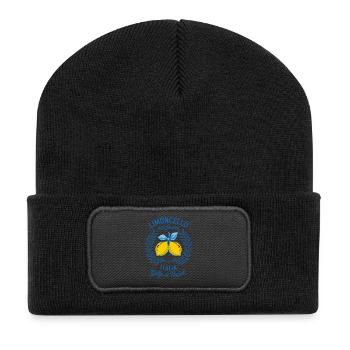 Limoncello Per Favore Italy Golfo di Napoli - Beanie recyclé à patch - noir - Devant