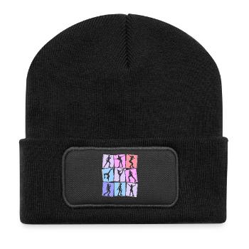 Roller Skates Roller Skates Women Kids Girls - Recycled Patch Beanie - black - Front