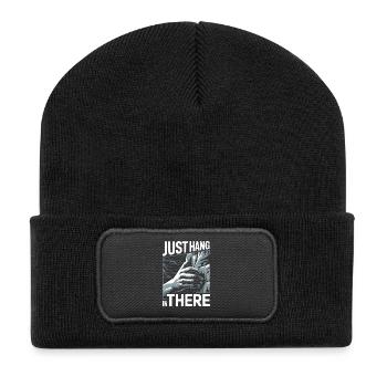 Escalade Escalade en montagne Mousqueton Bloc - Beanie recyclé à patch - noir - Devant