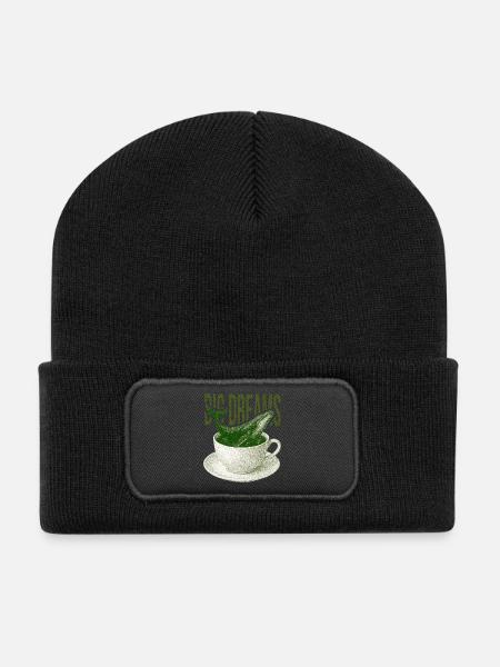 Dreams Tide Cup - Recycled Patch Beanie - black