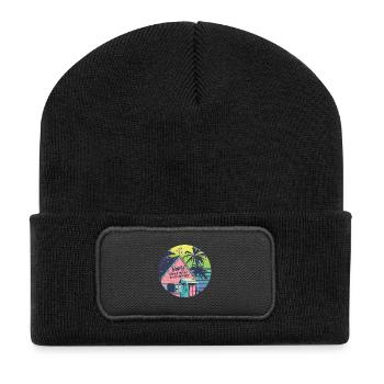 Humanité Égalité - Beanie recyclé à patch - noir - Devant