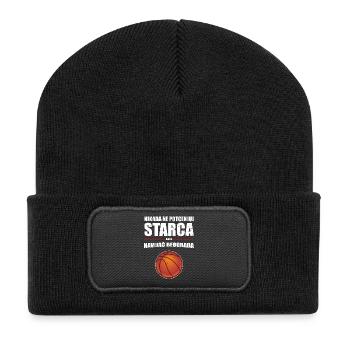 Nikada ne potcenjuj starca koji je navijač Beograd - Beanie recyclé à patch - noir - Devant