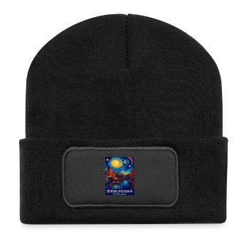Birmingham, England - Recycled Patch Beanie - black - Front