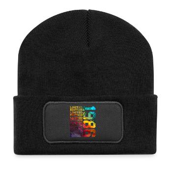ÉDITION LIMITÉE 1986 40 ANS 40E ANNIVERSAIRE - Beanie recyclé à patch - noir - Devant