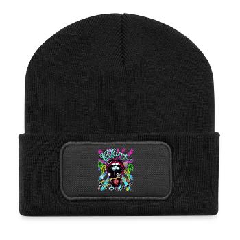 Biking - Recycled Patch Beanie - black - Front