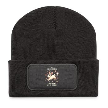 XP Grinding | Hoppel Progress - Recycled Patch Beanie - dark grey - Front