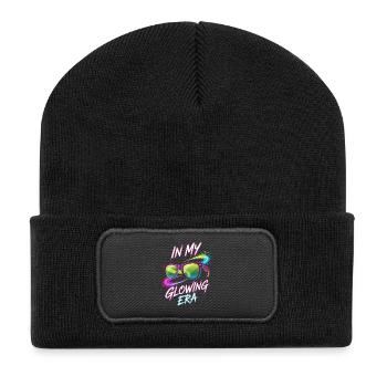 In My Glowing Era Retro Sunglasses - Recycled Patch Beanie - black - Front