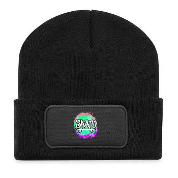 skateboard skate - Recycled Patch Beanie - black - Front
