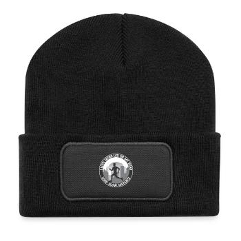Marathon Runner LOve Doing LSD My Run Running Gift - Recycelte Patch Beanie - Schwarz - Vorne