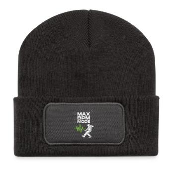 Anime Danse Streetwear Manga Hip Hop Otaku Crew - Beanie recyclé à patch - charbon - Devant