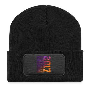 9 YEARS LIMITED EDITION 2017 9TH BIRTHDAY - Recycled Patch Beanie - black - Front